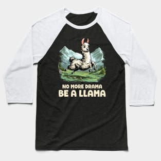 Drama Llama Baseball T-Shirt